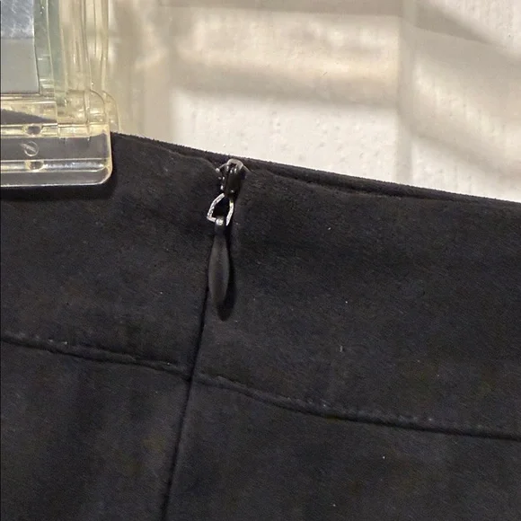 Zara Black Mini Skirt with tie detail - Picture 4 of 4